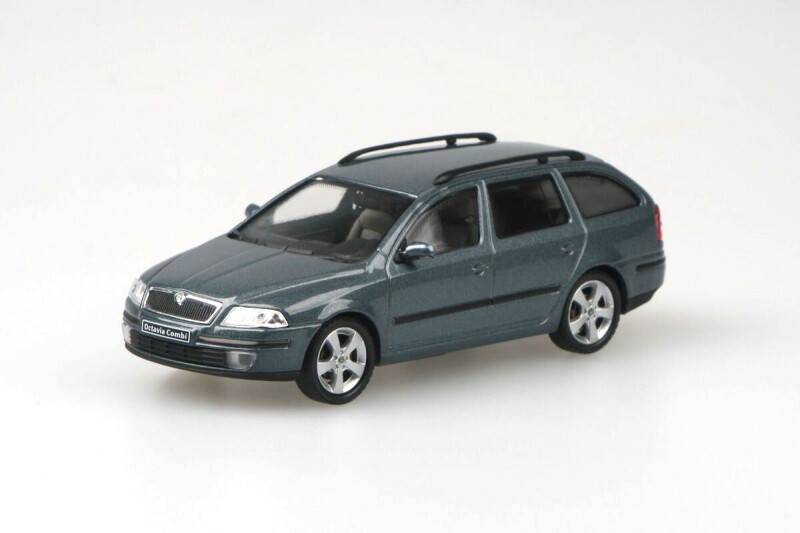 Abrex Škoda Octavia II Combi 1:43 Šedá Graphite Metalíza